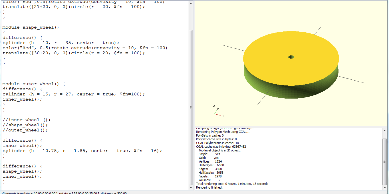 OpenScad Design